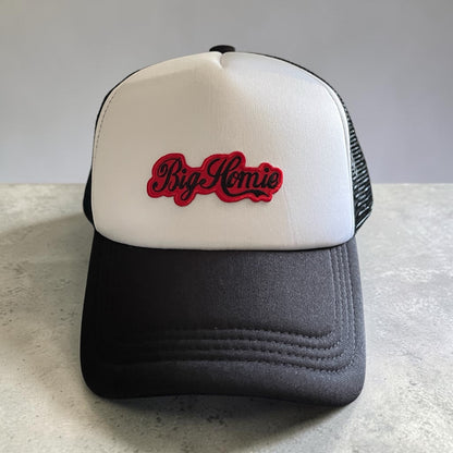 Bighomie Trucker Cap (Black/White)