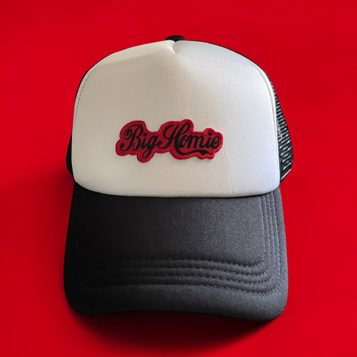 Bighomie Trucker Cap (Black/White)