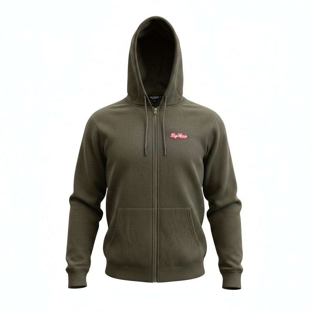 (Embroidery) Big Homie 2 Piece Up In Clouds Zip Up Hooded Sweat Suit
