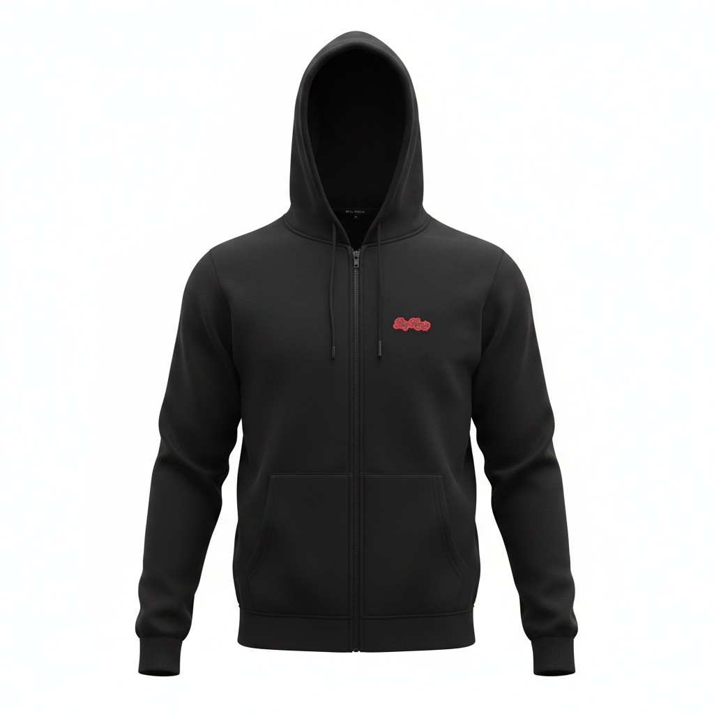 (Embroidery) Big Homie 2 Piece Up In Clouds Zip Up Hooded Sweat Suit